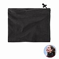 Fleece multiuse beanie, black