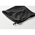 Fleece multiuse beanie, black