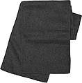 Fleece scarf.Black