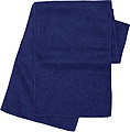 Fleece scarf.Blue