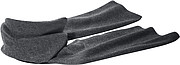 Fleece scarf.Grey