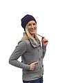 Fleece scarf-hat 