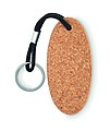 Floating cork key ring