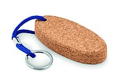 Floating cork key ring