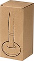 Floating pen with matching chrome base., grey