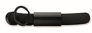 Floating wristband key ring, black