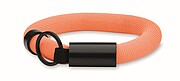 Floating wristband key ring, orange