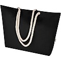 Florida 270 g/m2 GRS recycled beach tote bag 18L, solid black