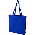 Florida 270 g/m2 GRS recycled gusset tote bag 14L, royal blue