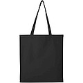 Florida 270 g/m2 GRS recycled gusset tote bag 14L, solid black