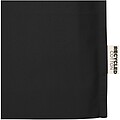 Florida 270 g/m2 GRS recycled gusset tote bag 14L, solid black