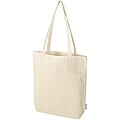 Florida 270 g/m2 GRS recycled tote bag 10L, natural