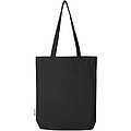 Florida 270 g/m2 GRS recycled tote bag 10L, solid black