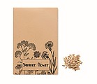 Flowers mix seeds in envelope