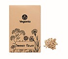 Flowers mix seeds in envelope