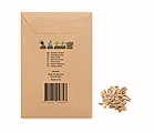 Flowers mix seeds in envelope