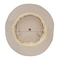 Foldable bucket hat, beige
