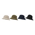 Foldable bucket hat, beige