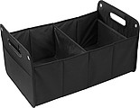 Foldable car organizer. Black
