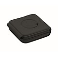 Foldable charging station, black
