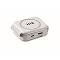 Foldable charging station, white
