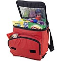 Foldable cooler bag red