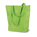 Foldable cooler shopping bag, lime