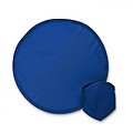 Foldable frisbee in pouch, blue