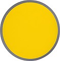 Foldable frisbee with a polyester case, yellow