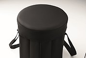Foldable insulated stool/table
