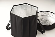 Foldable insulated stool/table