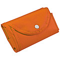 Foldable non-woven shopping bag, orange