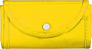 Foldable non-woven shopping bag, yellow