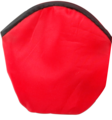 Foldable nylon frisbeeRed