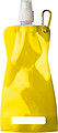 Foldable plastic water bottle Orange