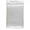 Foldable raincoat in polybag, transparent