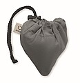 Foldable shopping bag 140 gr/m2, stone grey