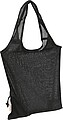 Foldable shopping bag, black