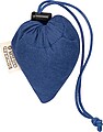Foldable shopping bag, blue