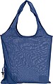 Foldable shopping bag, blue