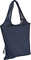 Foldable shopping bag, dark blue