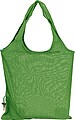 Foldable shopping bag, green
