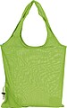 Foldable shopping bag, light green