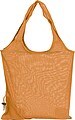Foldable shopping bag, orange