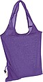 Foldable shopping bag, purple