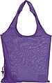 Foldable shopping bag, purple