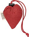 Foldable shopping bag, red