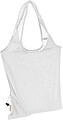 Foldable shopping bag, white