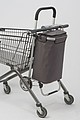 Foldable shopping trolley