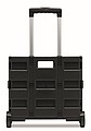 Foldable shopping trolley